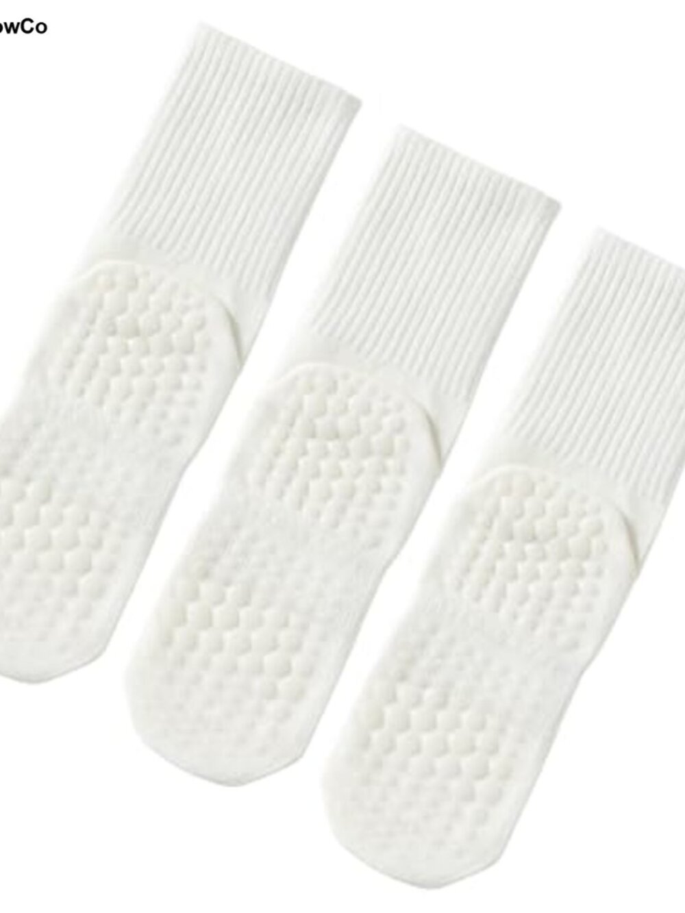 Non Slip Yoga Socks with Grips for Women Pilates Barre 3 Pack